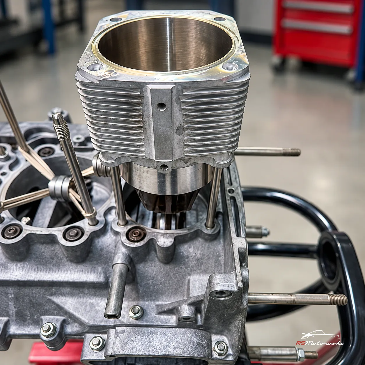 Porsche engine rebuilding and machine shop services at RS Motorwerks